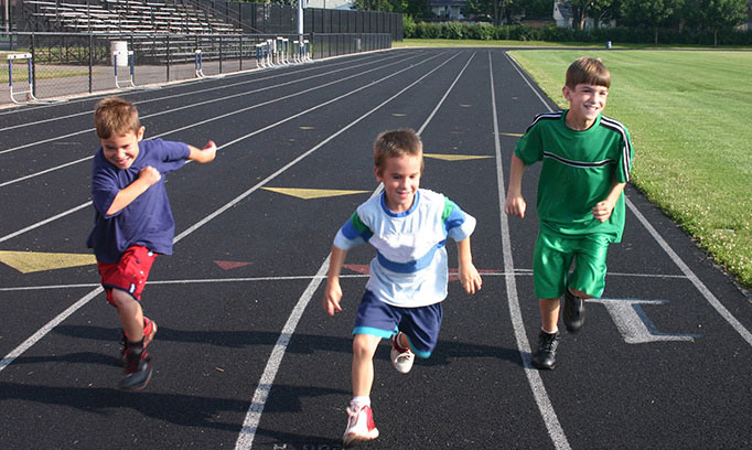 are kids ever too young to run?