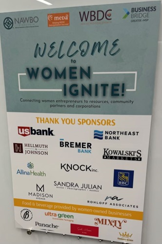 Women Ignite sign (1)