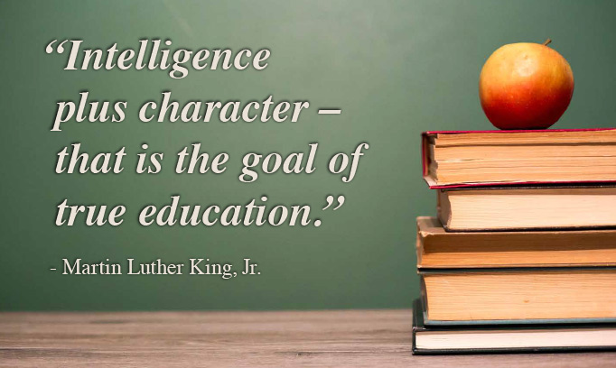 martin luther king quotes on education